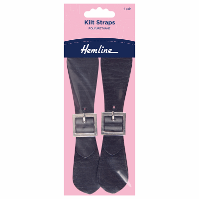 H411.BR Kilt Straps: Brown: 2 Pieces.. 